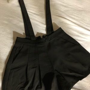 Shorts with adjustable straps